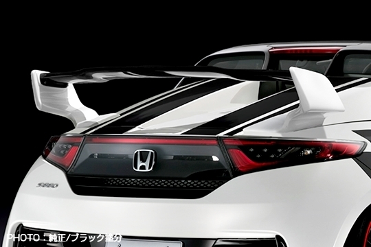「K'SPEC/Lynx WORKS」ホンダ S660(JW5)α/β用リアウイング Ver.2拍卖