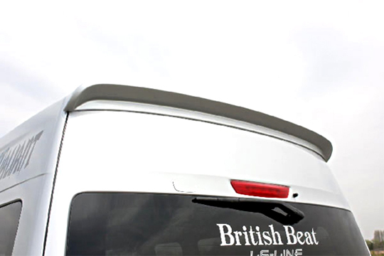 「ガレージベリー/Vary」NV350 キャラバン ワイド(E26)前期/ハイルーフ用リアルーフスポイラー拍卖