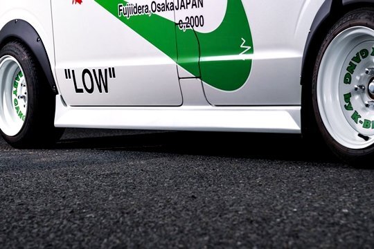 「Kブレイク/Baby Gang」エブリイ ワゴン(DA17W)用サイドステップx左右拍卖