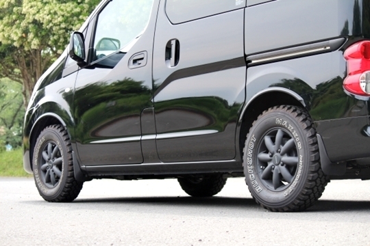 「ガレージベリー/Vary」NV200 ヴァネット(M20/VM20/VNM20)用+8mm フェンダートリムx1台分拍卖