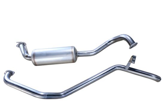 「サクソン/SUXON」80系ランクル(HDJ81V/HZJ81V)1HD/1HZ(4.2L)用4x4マフラー(スチール/ダウンテール)拍卖