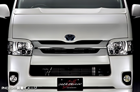 「K'SPEC/MINIVAN」200系ハイエース ナロー(TRH/KDH200系)Ⅳ型用フロントグリルカバー拍卖