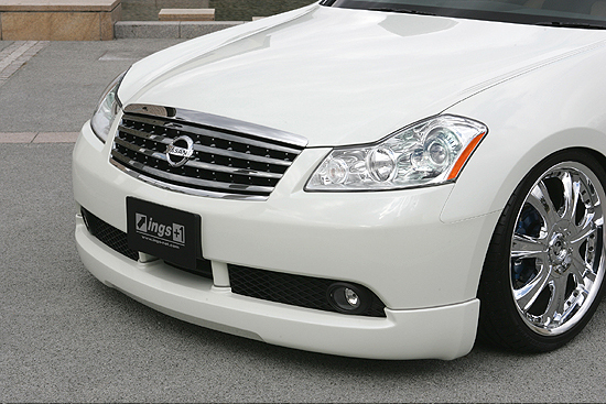 「イングス/ings」50系フーガ GT250/350(#Y50)前期用LX-SPORT フロントハーフスポイラー拍卖