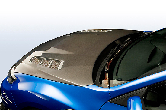 「イングス/ings」インプレッサ WRX STI(GRB)A~B型用N-SPEC エアロボンネット(綾織りカーボン/ダクトカバー付き)拍卖