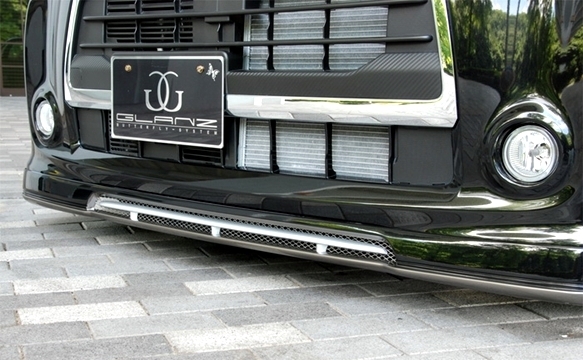 「バタフライシステム/GLANZ」タント カスタム(L375)後期用フロントハーフスポイラー拍卖