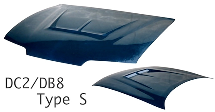 「高勢スタウト/STOUT」インテグラ(DC2/DB8)用エアロボンネット TypeS(カーボン)拍卖