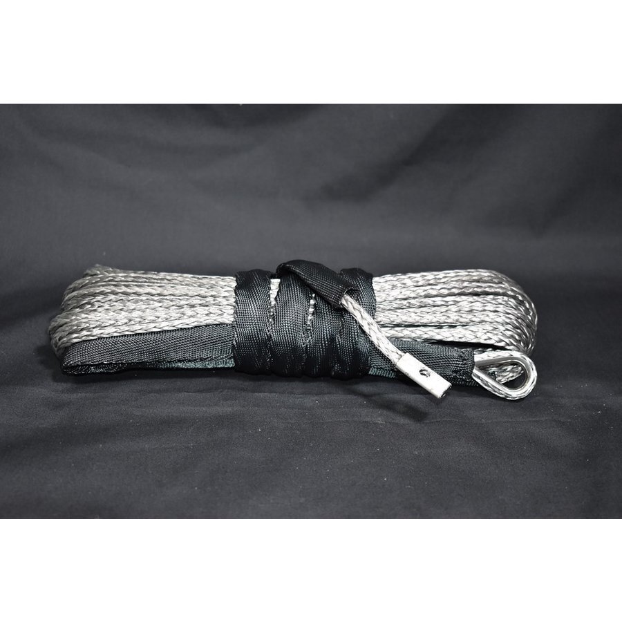 ウインチ用 シンセティックロープ グレー 5mm x 20m 1700kg拍卖