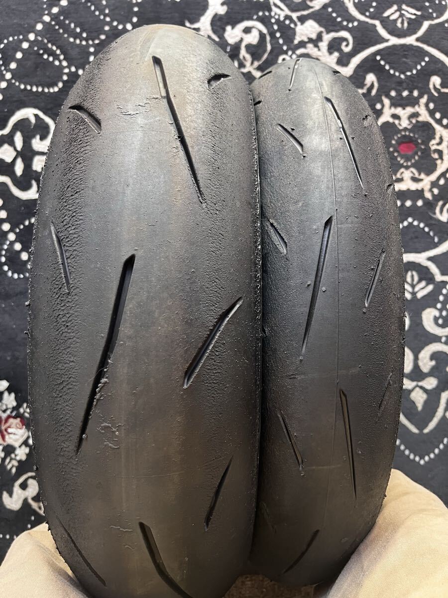 DUNLOP α13sp Hレンジ 前後セット JP250 ダンロップ CBR250RR拍卖