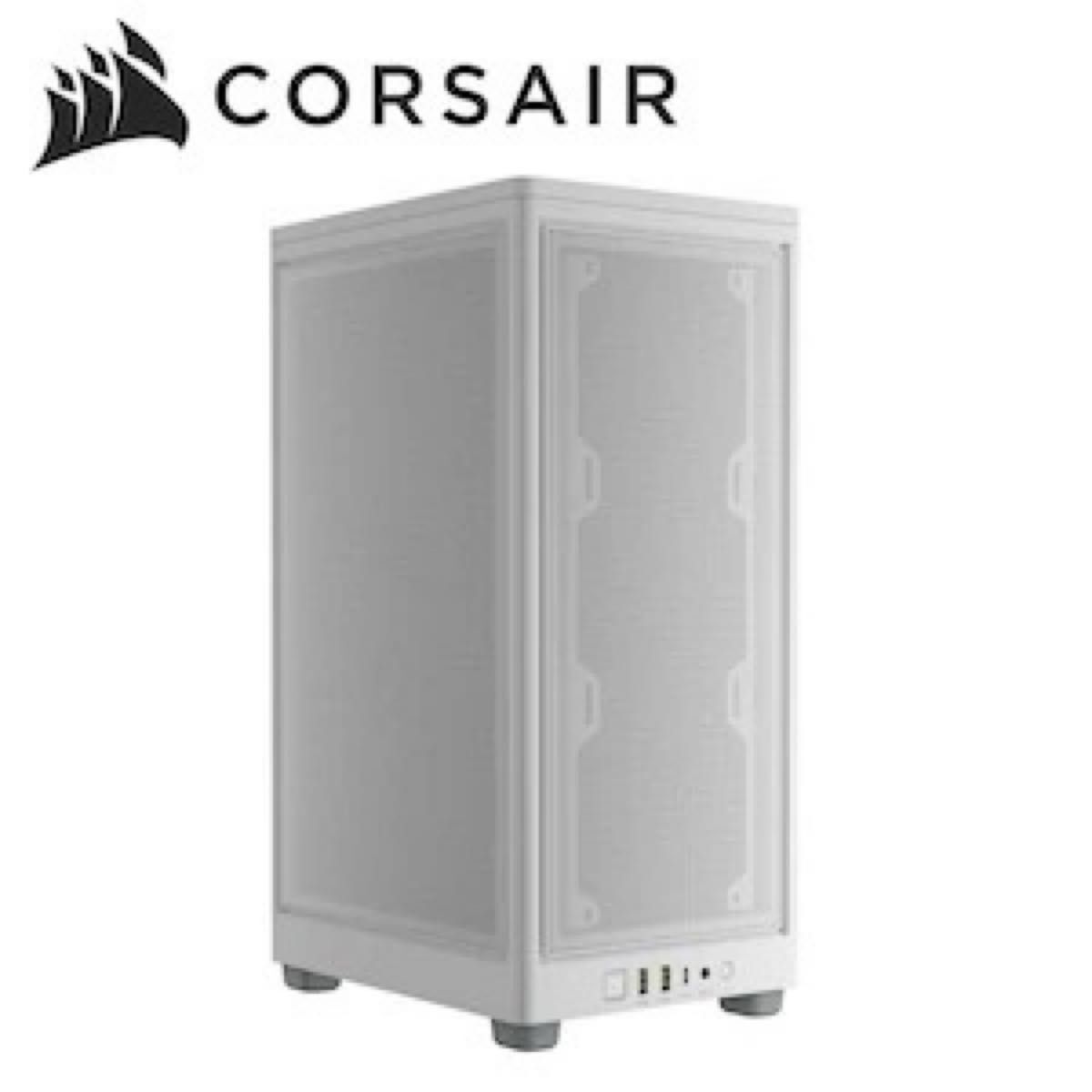 CORSAIR 2000D AIRFLOW Mini-ITX PC ケース ホワイト CC-9011245-WW拍卖