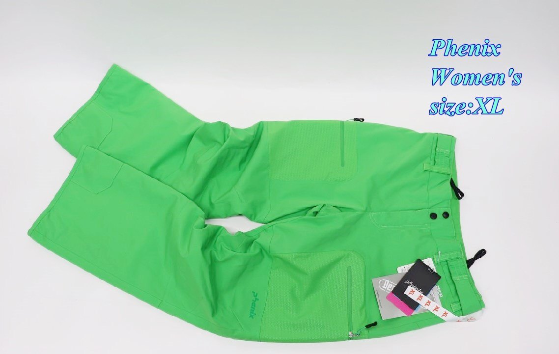 Phenix フェニックス レディース スキーパンツ Luna Waist Pants グリーン XL PS6820B60 スポーツ ボトムス R2510-128拍卖