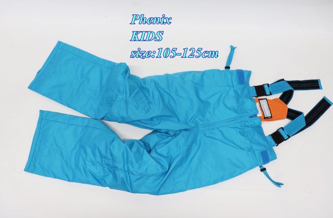 Phenix フェニックス ジュニア スキーサロペット 105-125cm ターコイズ EPBD1094 パンツ キッズ スポーツ R2510-010拍卖