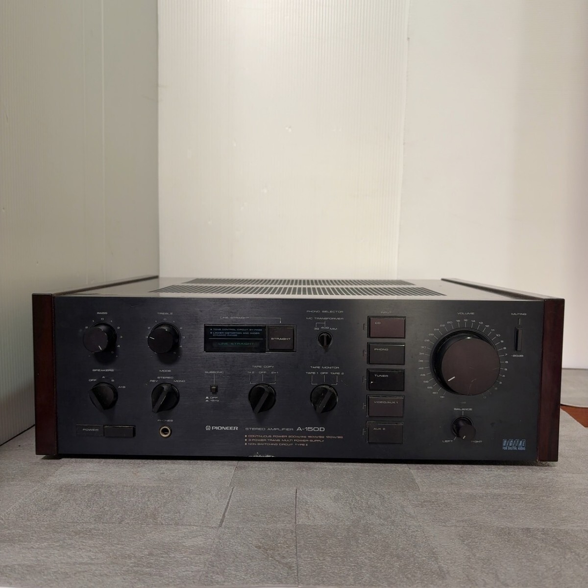 【通電確認済】PIONEER A-150D プリメイン アンプ パイオニア拍卖