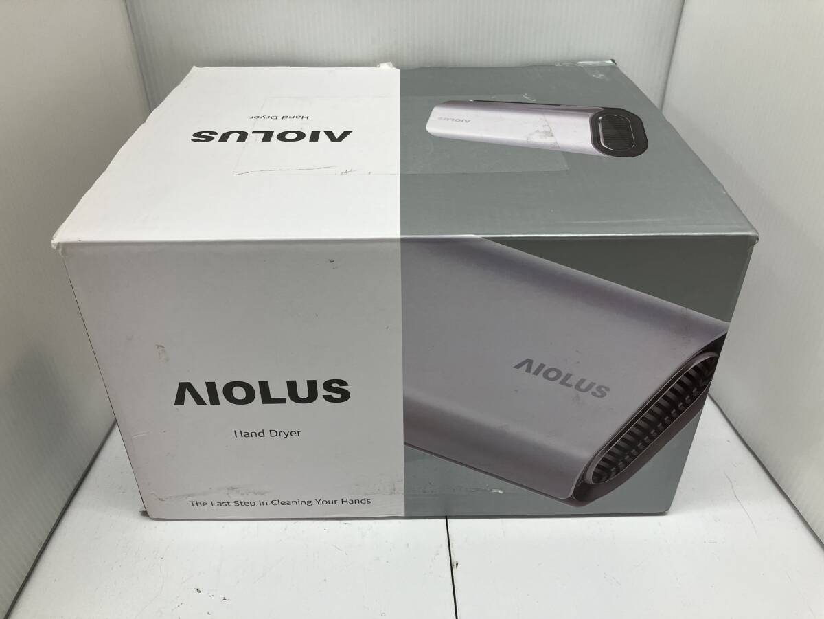 2025-YO2-FMI09F003★AIOLUS Hand Dryer ハンドドライヤー Nyuhd-210S(中古)★拍卖