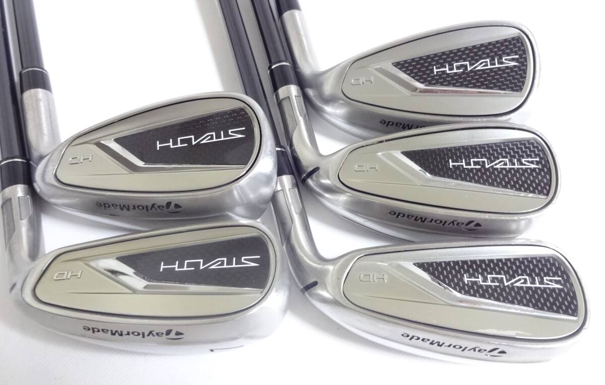 【送料無料】状態良好★人気の中空モデル★テーラーメイド ステルスHD STEALTH HD アイアン★6~Pw 5本set★TENSEI RED TM60(R)★拍卖