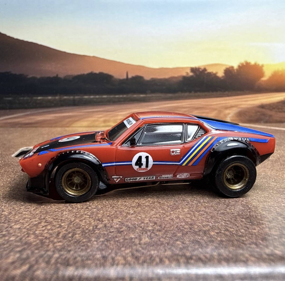 RRR & DASH THUNDRJET☆DE TOMASO PANTERA #30 1972年 Le Mans デトマソ パンテーラ ルマン仕様☆AFX/TYCO/TOMY/HOスロットカー拍卖