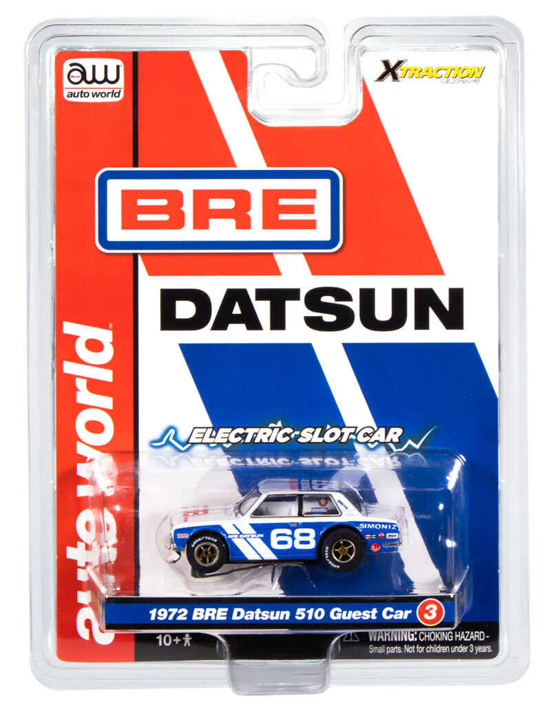 AUTO WORLD XTRACTION BRA 1970 DATSUN 510 (Guest Car) ダットサンブルーバード☆AFX/TYCO/TOMY/HOスロットカー拍卖