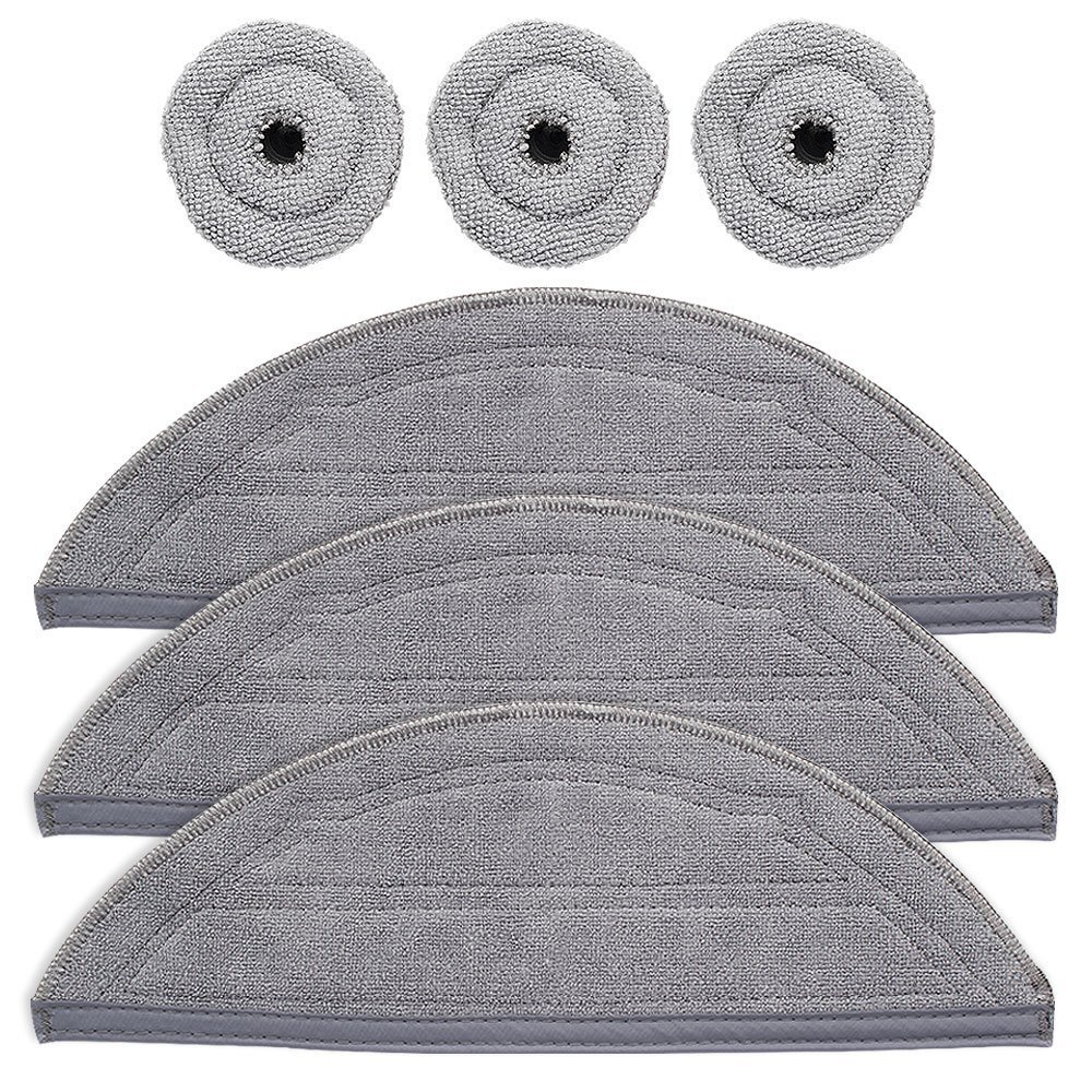 ●ロボロック用 Saros 10用 交換パーツ6点セット 互換品 (モップクロスB/モップクロスC) ロボット掃除機拍卖