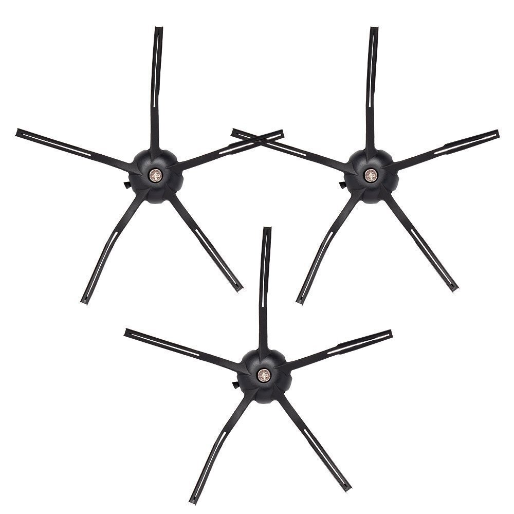 ●ロボロック用 S5/S6/S7/Q5/Q7/E4/E5/T4/T6対応 サイドブラシ ブラック 互換品 3個 ロボット掃除機拍卖