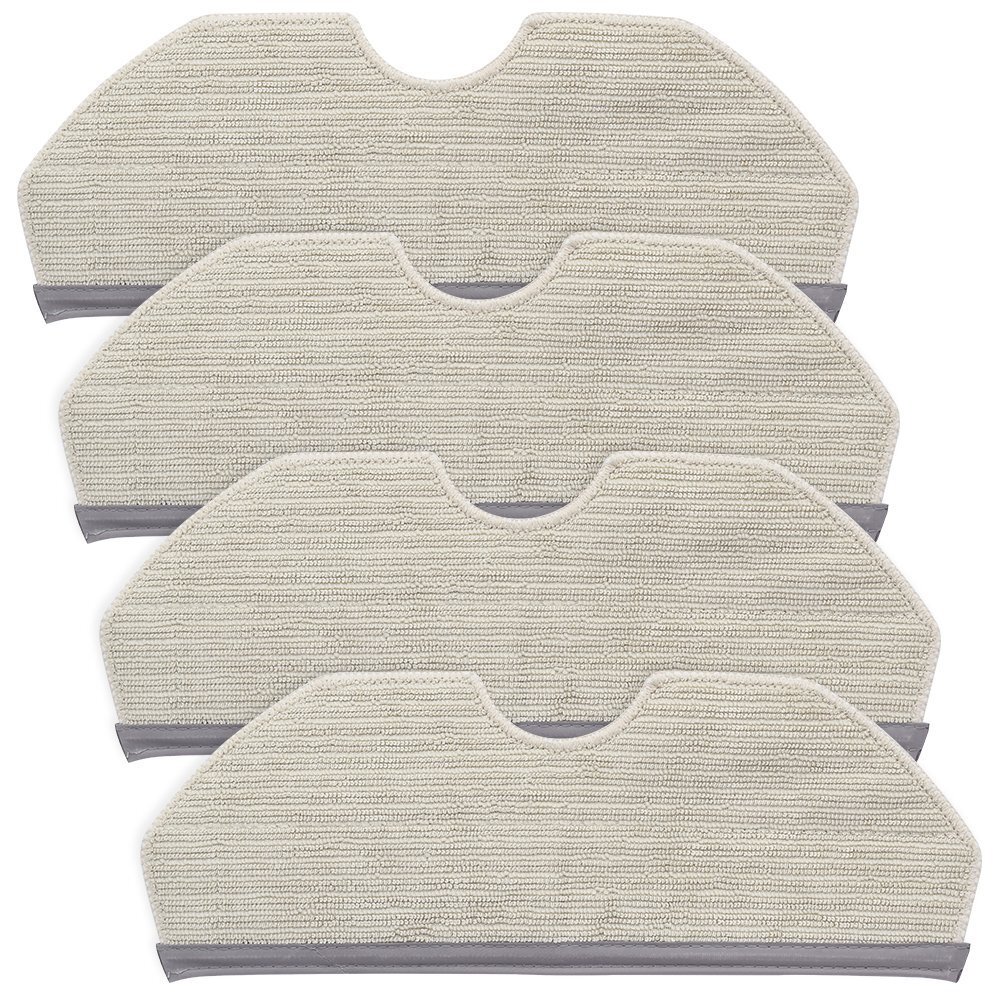 ●送料無料 ナーワル フレオ【 マイクロファイバーモップ 4枚 】 Freo X Plus 用 互換品 ロボット掃除機拍卖