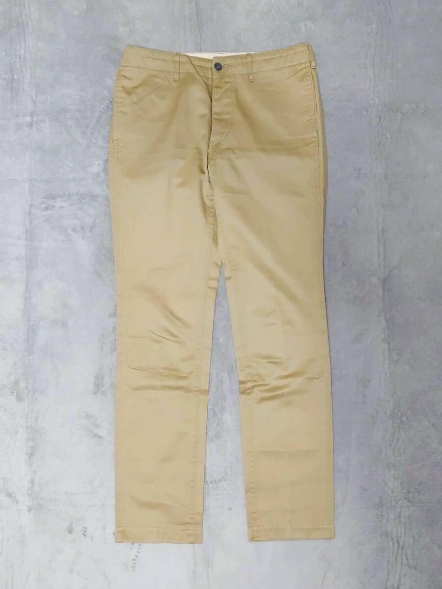 MARKAWARE マーカウェア ミリタリー ツイル チノ パンツ ベージュ ボトムス チノパン S拍卖