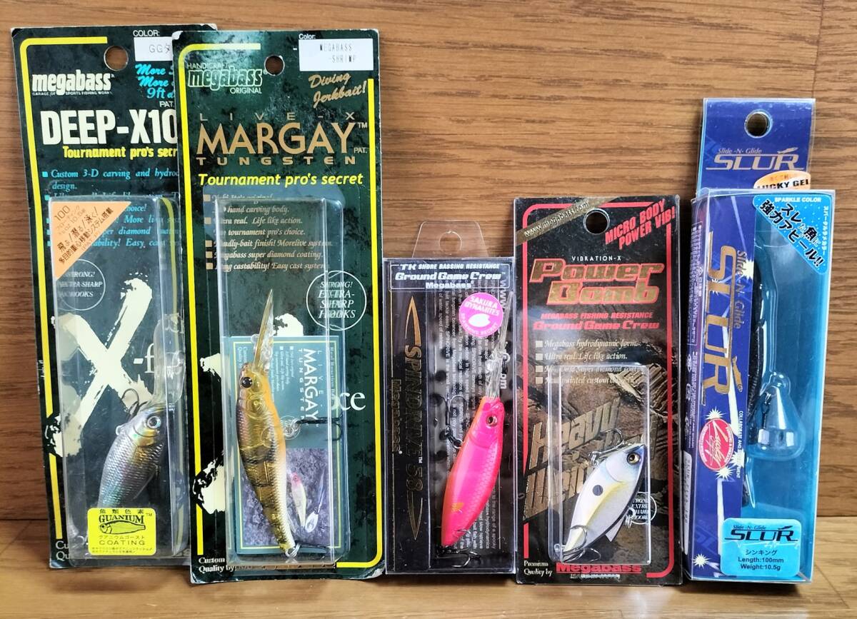 ■ルアー 5個セット 検/メガバスバイブレーションパニックアクショントリックアクション拍卖