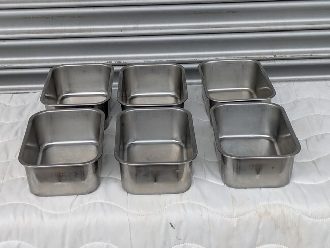 ステンレス バット W195×D145×H75mm 6枚セット拍卖