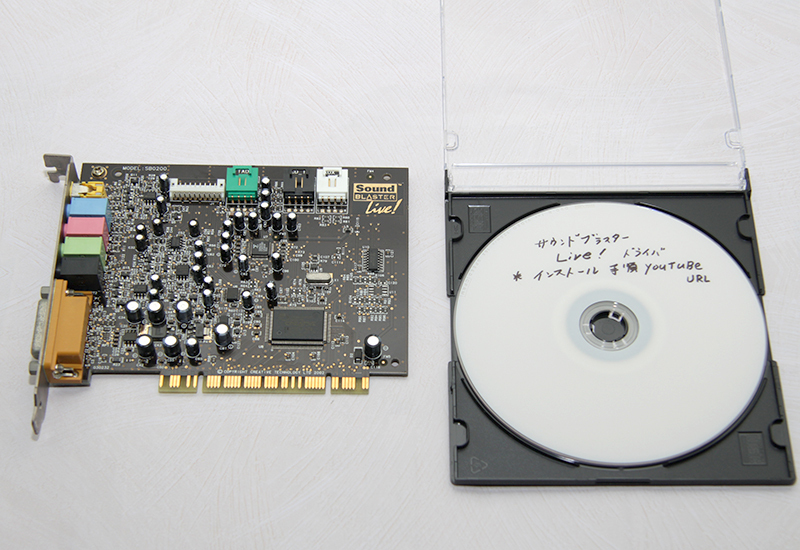 クリエイティブラボ PCIサウンドカード サウンドブラスターライブ 15.1 PCI SB0200 OR533 DVD-ROMドライバ付属(DL品)拍卖