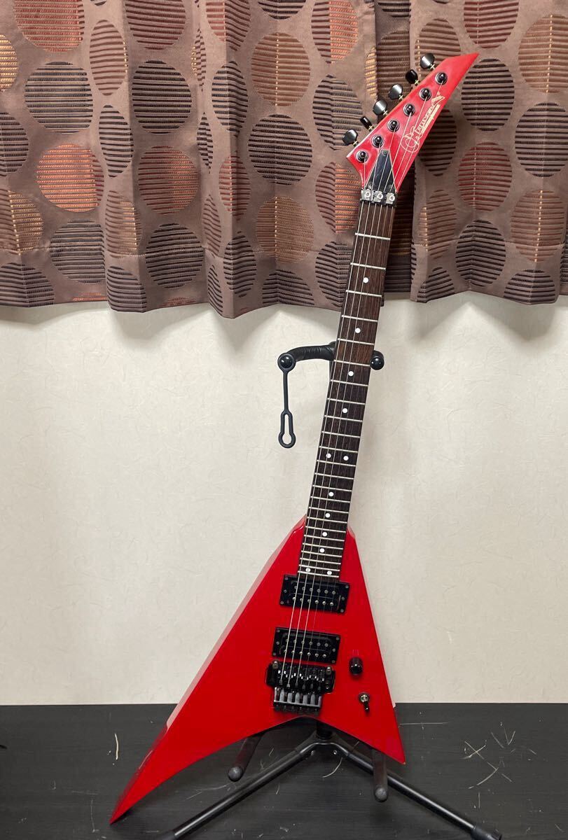 CHARVEL BY JACKSON Randy V RED シャーベル バイ ジャクソンエレキギター ランディV ジャクソン Jackson フライングV 拍卖