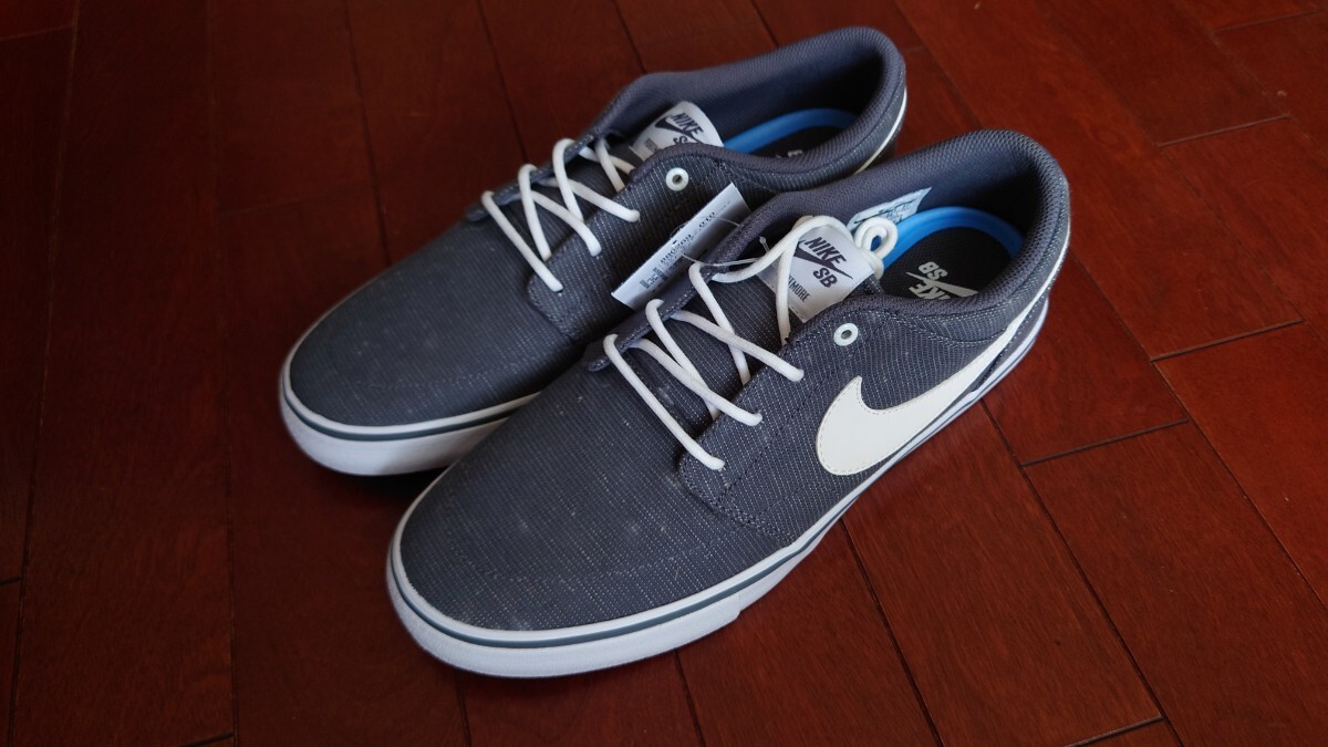 NIKE SB PORTMORE Ⅱ SLR CVS P ポートモア 27cm 新品未使用 グレー 拍卖