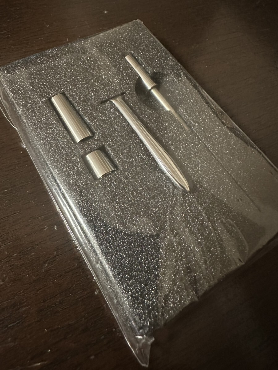 Steef&Co. ぺんてるPG5 カスタムパーツフルセット鏡面仕上げ 中古品 ※ぺんてるPG5(シャーペン)は付きません※拍卖