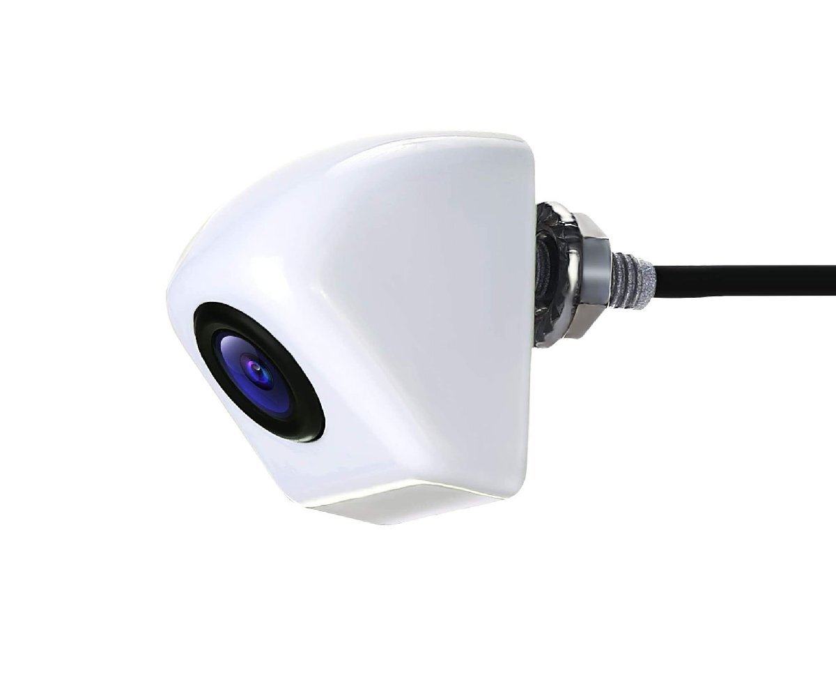 車載用バックカメラ リアカメラ 後付け 軽量 62万画像数 高画質 超広角 CCDセンサー ナンバープレート下向取付 12V拍卖