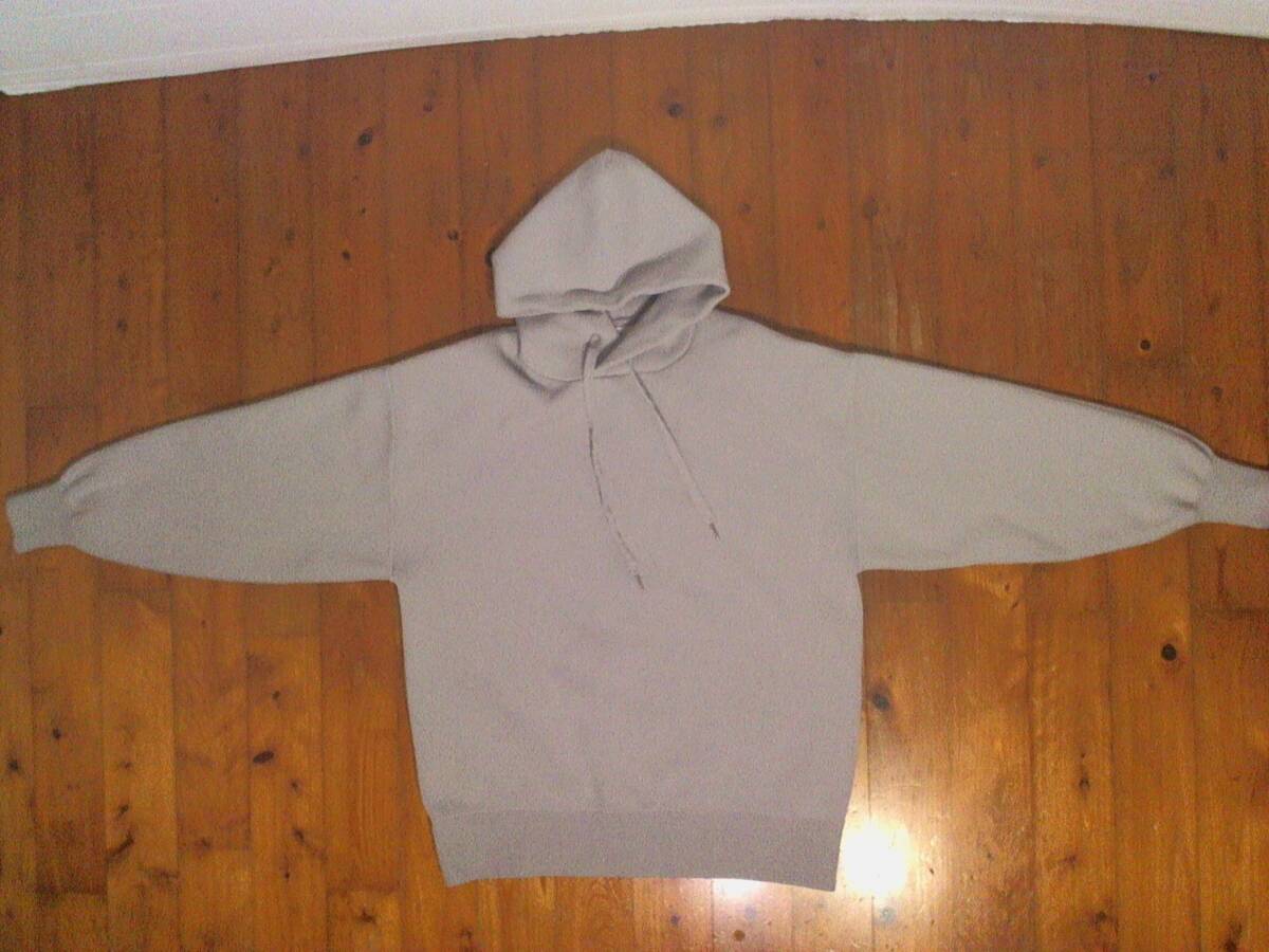 ☆タイムリーワーニング【TIMELY WARNING】ポリエステルニット プルオーバー パーカー トレーナー L グレー 灰色拍卖