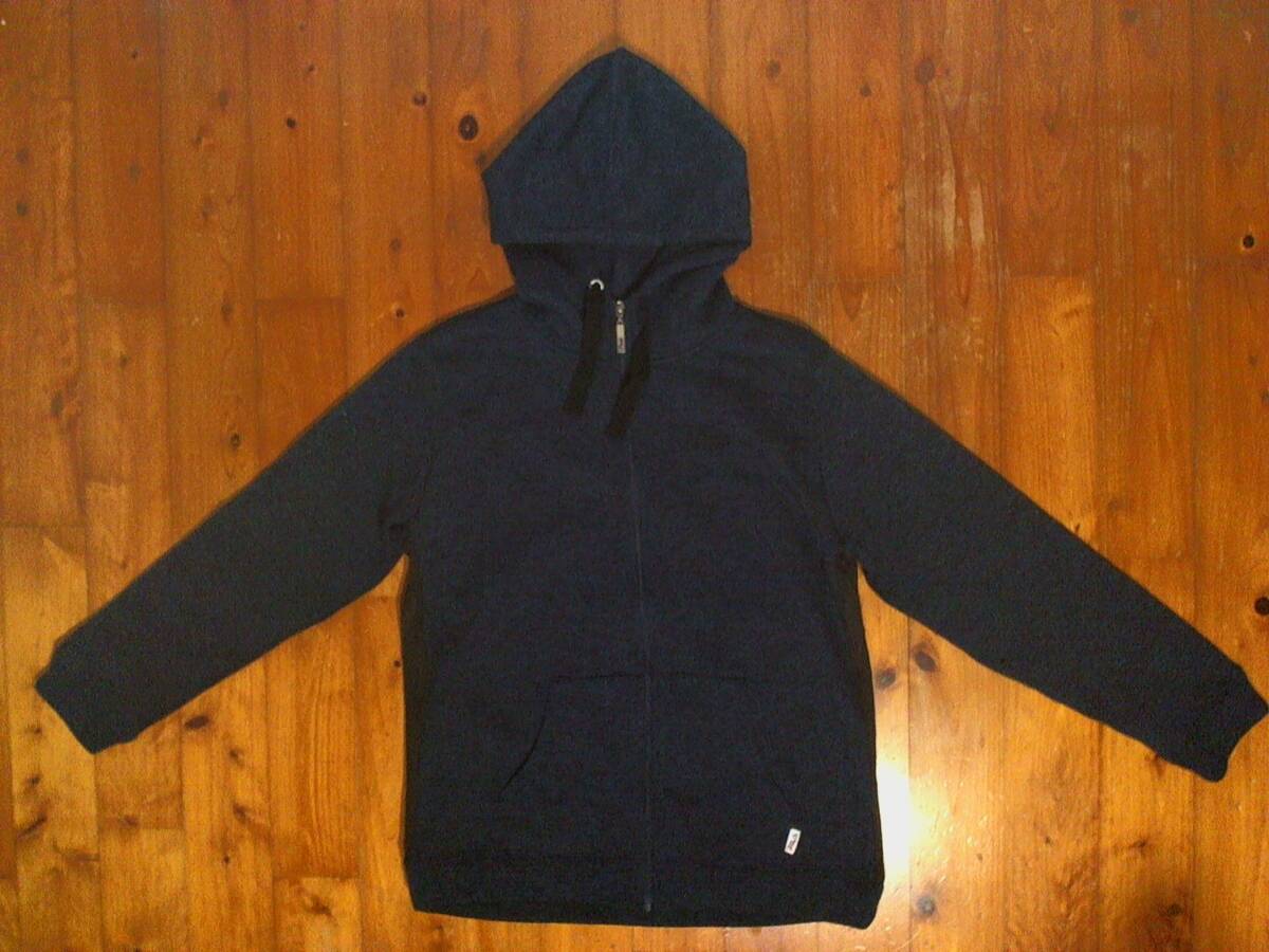☆フィラ【FILA】スウェット ジップアップ パーカー ジャケット ジャンパー L 黒 ゴールド レア 拍卖