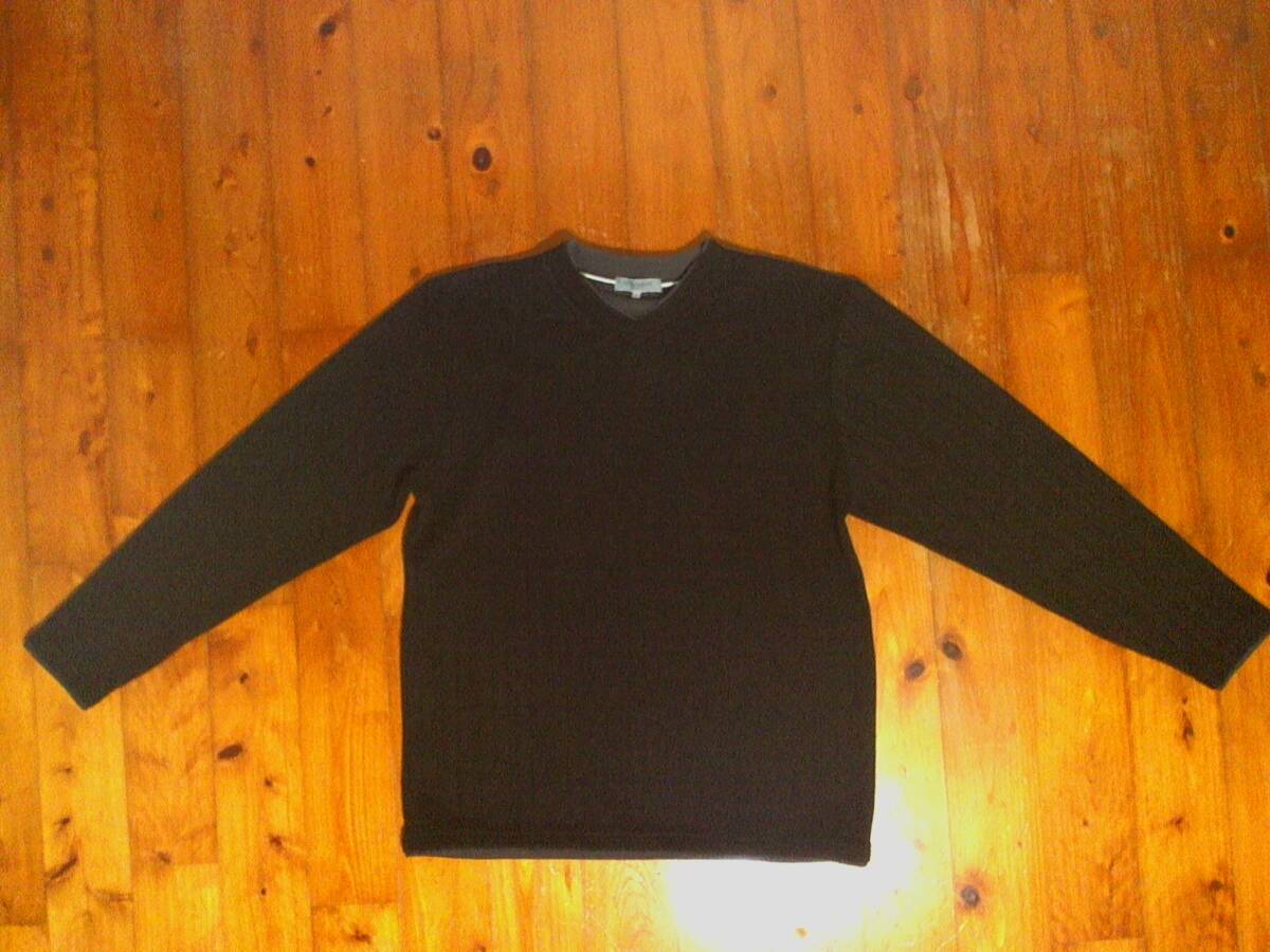★微難有☆anti-label★ニットVネック セーター Tシャツ LL 黒 グレー 拍卖