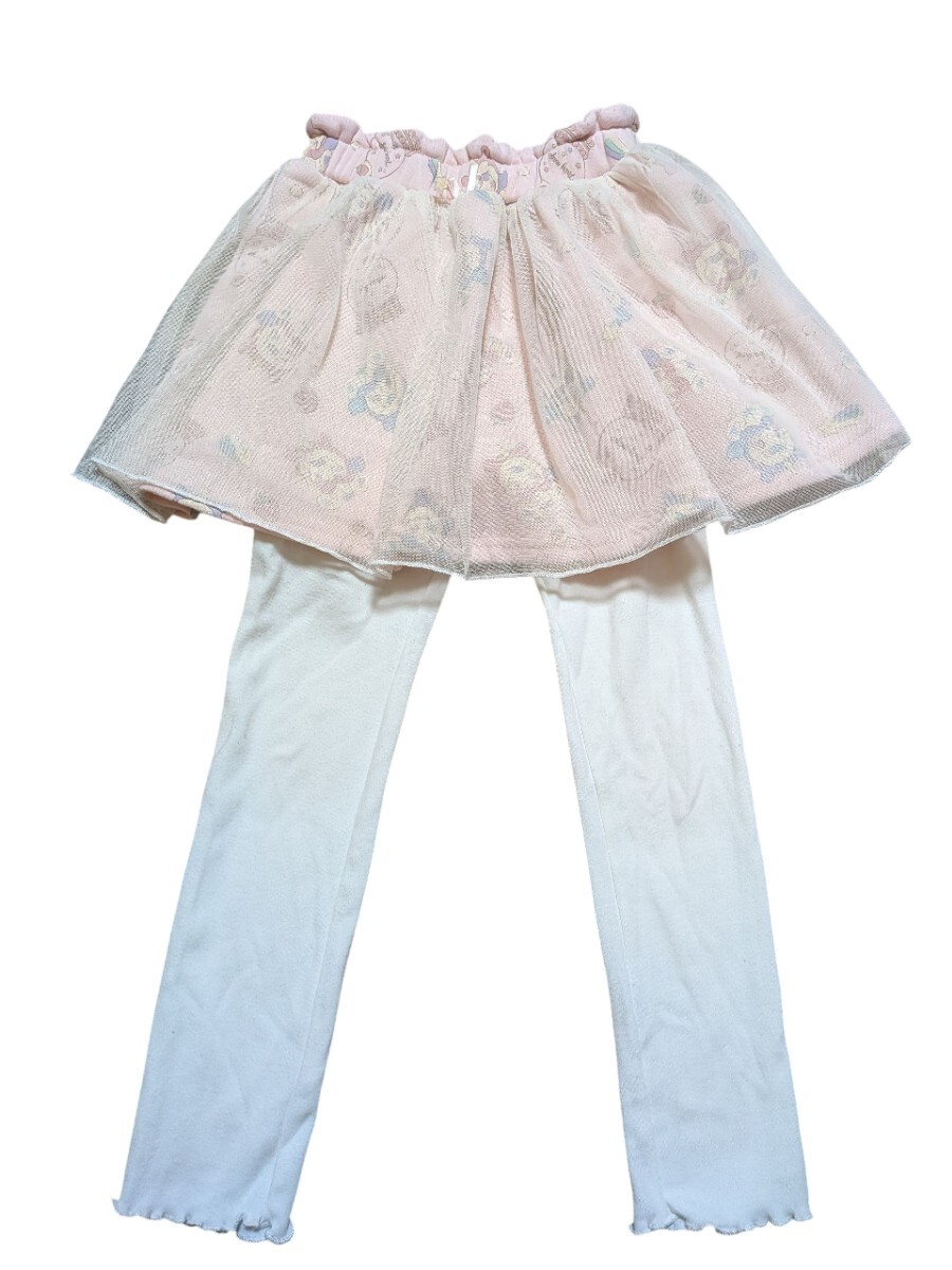 ユニコーン スカート付きパンツ レギンス スカッツ 120 レギンス付きスカート 美品拍卖