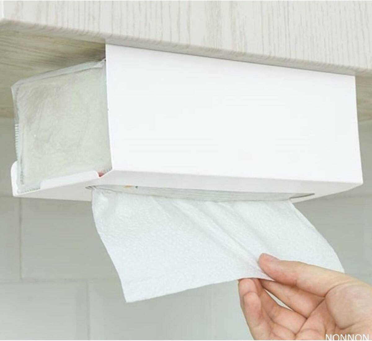 ルボナリエ ペーパータオル ホルダー 壁掛け キッチンペーパー 収納 ティッシュペーパー ティッシュ ハンガー キャビネット 吊り拍卖