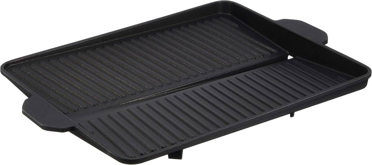 イシガキ 焼肉プレート ブラック 幅37×奥行26×高さ4.2cm 角型 おいしさ特選便 ヘルシー 焼肉グリル カセットコンロ用 拍卖