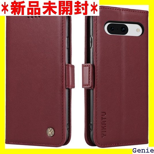 Google Pixel 8Aケース 手帳型 ピクセル スタンド機能 Google Pixel 8A対応 レッド 12拍卖