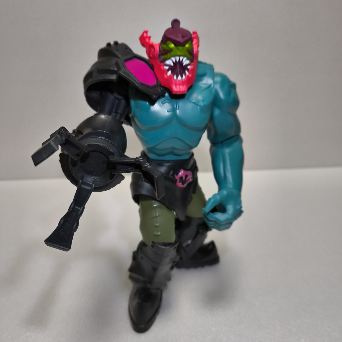 マテル MATTEL マスターズオブユニバース HE-MAN ヒーマン TRAP JAW フィギュア ジャンク拍卖