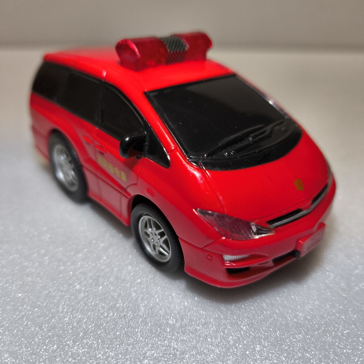 プルバックカー ミニカー 消防指令車 エスティマ ジャンク拍卖