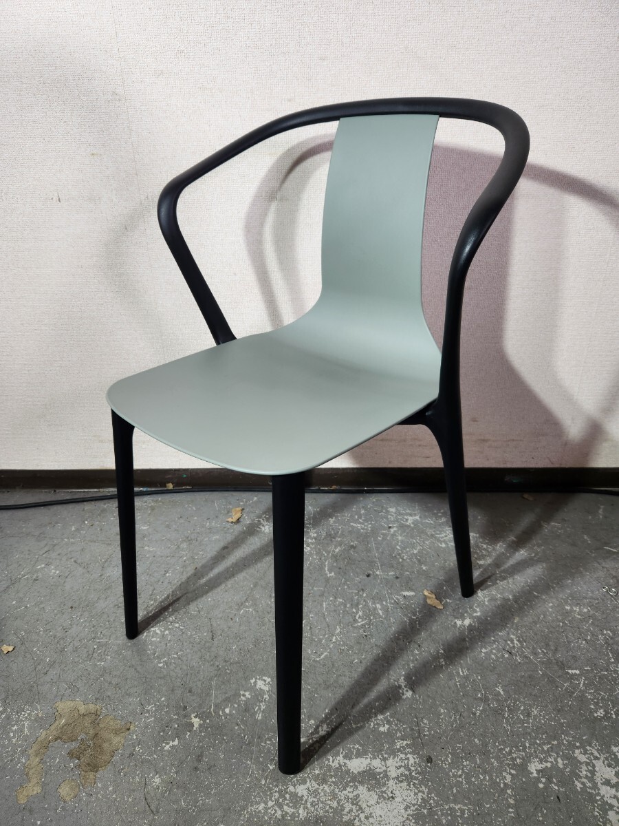 vitra/ヴィトラ ベルヴィル チェア (モスグリーン) スタッキングチェア拍卖