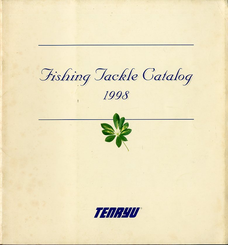 Fishing Tackle Catalog 1998 -TENRYU-拍卖