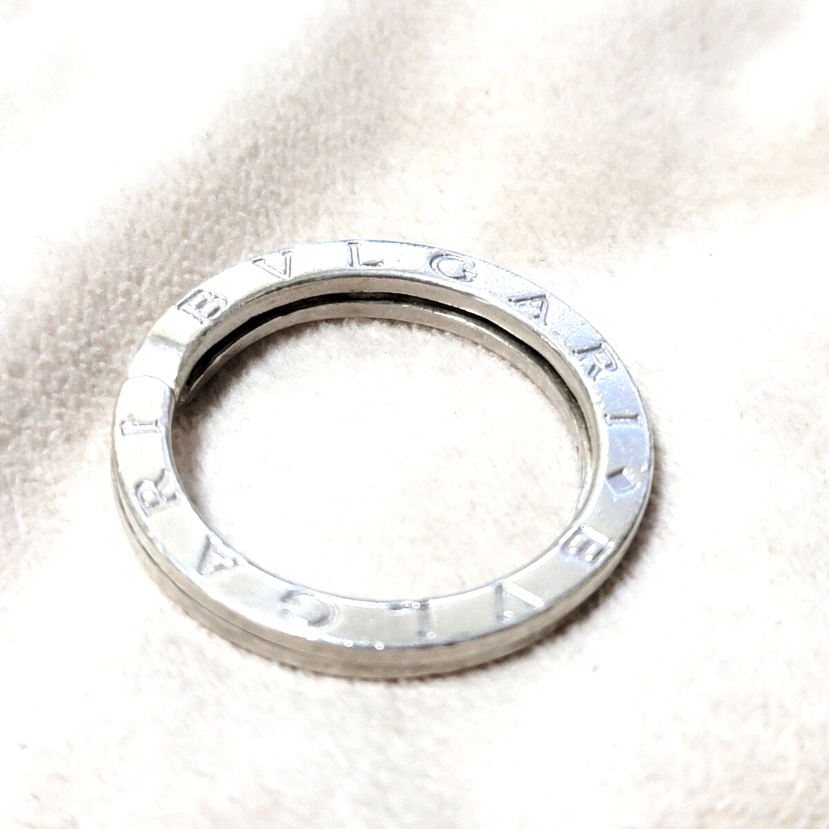 1円 BVLGARI ブルガリ キーリング シルバー アクセサリー スターリングシルバー SV925 シルバー925 ネックレストップ 一円 ワンスタ 1スタ拍卖