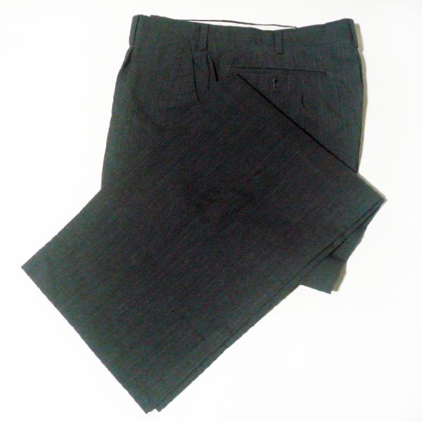 パンツ スラックス M グレー 春夏秋 通年 ビジネス メンズ 紳士 (▽23)拍卖