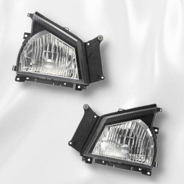 いすゞ 超低PMエルフ ライト ランプ 平成16年6月〜平成18年12月 純正タイプ ヘッドランプ ヘッドライト 左右セット 日本光軸 日本仕様 新品拍卖