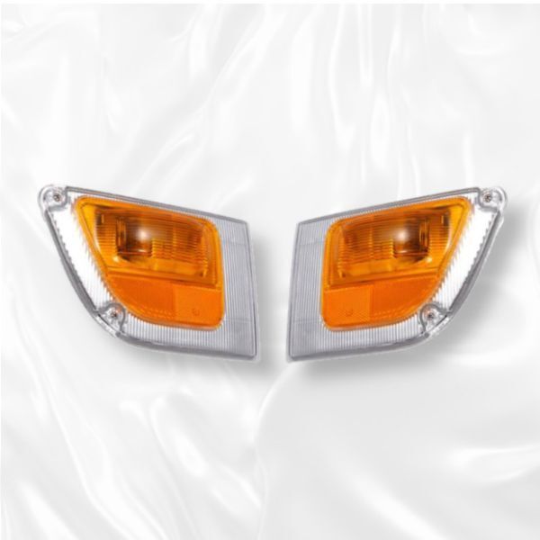 日野 スペースレンジャー ライジングレンジャー ライト ランプ レンズ サイドマーカー 純正タイプ サイドウィンカー 左右セット 新品拍卖