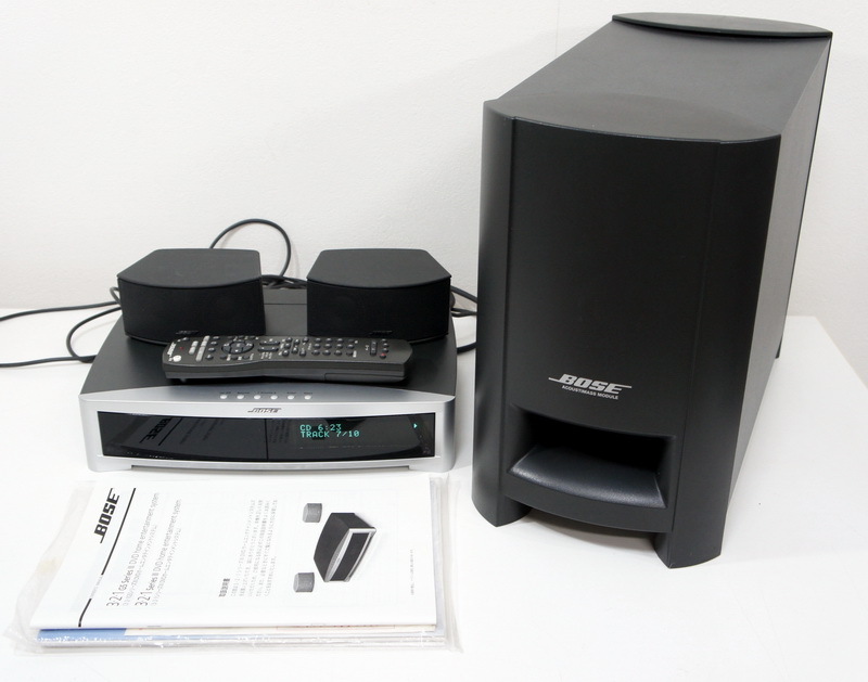 ●BOSE/3・2・1GSシリーズⅢ DVDホームエンタテインメントシステム/美品/ボーズDVD●拍卖