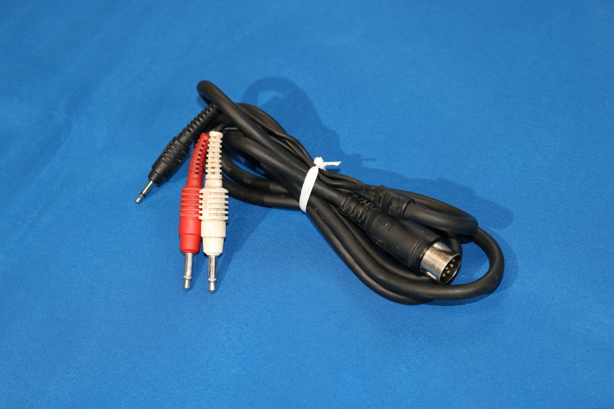 5動作確認済み データレコーダー用ケーブル CMTケーブル プログラムレコーダーケーブル MSX PC6001mk2 PC6601 PC8801 FM7 FM8 等に 拍卖