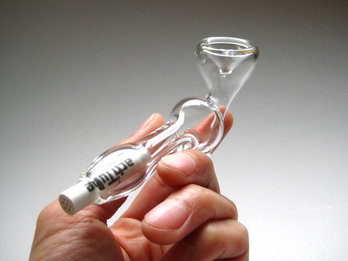 actiTube(Tune)専用ガラスパイプ@シャーロック型ヘビー重厚パイレックス製PIPEボング水パイプCBN420THCバッズBONG梵WEED BUDS KUSH STONER拍卖
