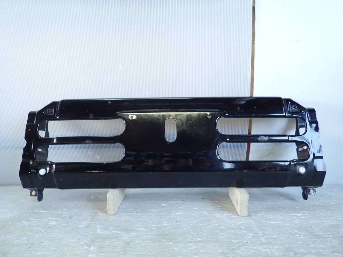 H53A/H58A 後期 パジェロミニ 純正 フロント バンパー センター パネル X42 ブラックマイカ 6400C417 【25-1267】拍卖